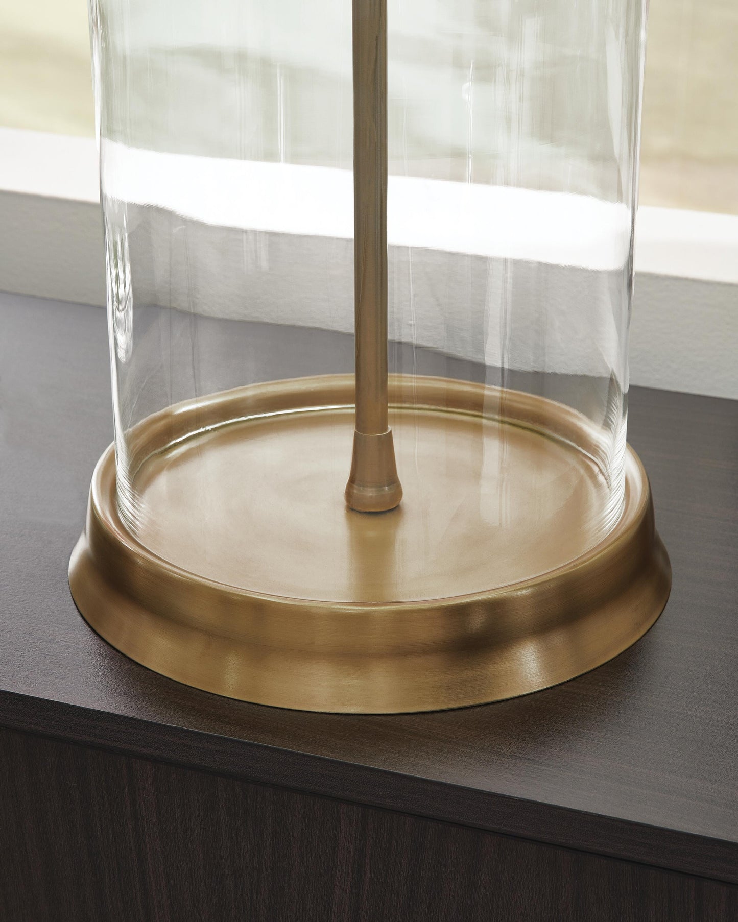 Ashley Gizeh Clear Gold Finish Table Lamp