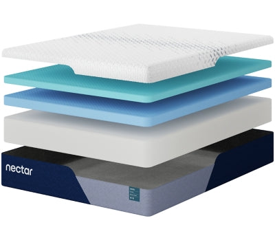 Nectar Nectar Premier Memory Foam 5.1 White Twin Mattress