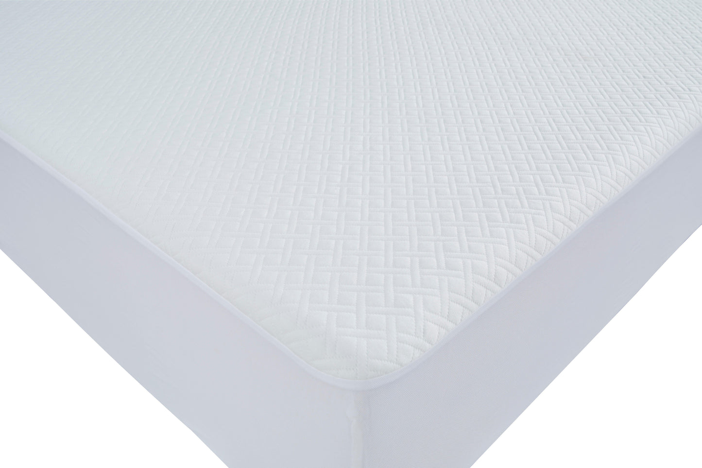 Ashley Basic Protector White Queen Mattress Protector (Set of 4)