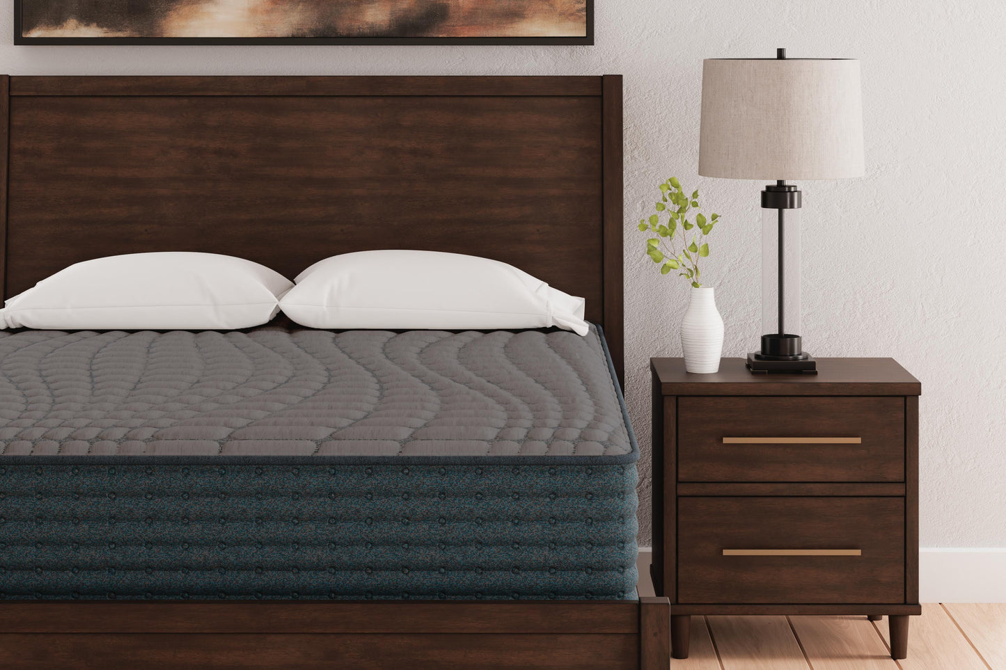 Ashley Gray 1200 Hybrid Gray Queen Mattress