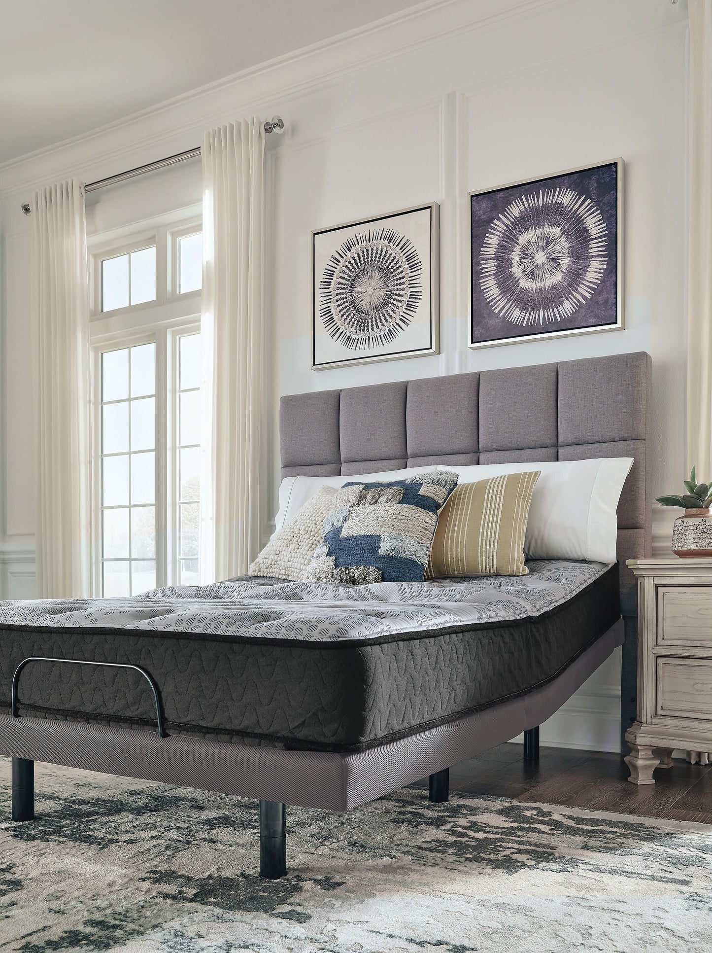 Ashley Comfort Plus Gray King Mattress