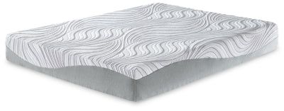 Ashley 10 Inch Memory Foam White Queen Mattress
