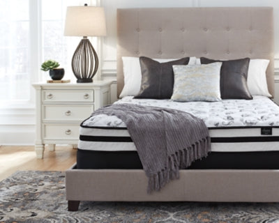 Ashley 8 Inch Chime Innerspring White King Mattress in a Box