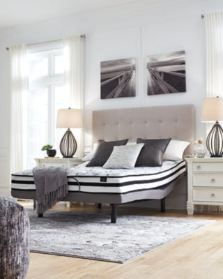Ashley 8 Inch Chime Innerspring White King Mattress in a Box