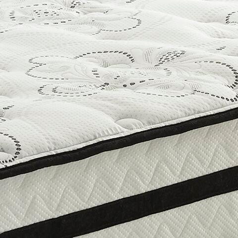 Ashley Chime 10 Inch Hybrid White Twin Mattress in a Box