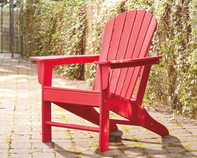 Ashley Sundown Treasure Red Adirondack Chair