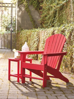 Ashley Sundown Treasure Red Adirondack Chair