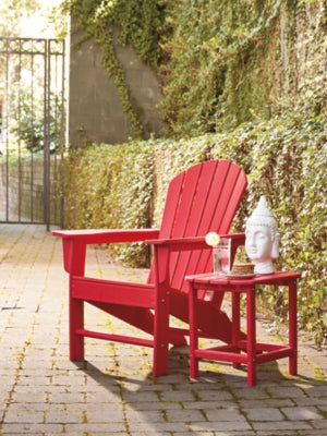 Ashley Sundown Treasure Red Adirondack Chair