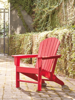 Ashley Sundown Treasure Red Adirondack Chair