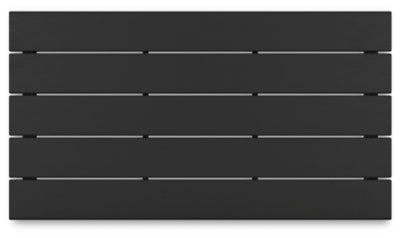 Ashley Hyland Wave Black Outdoor Coffee Table