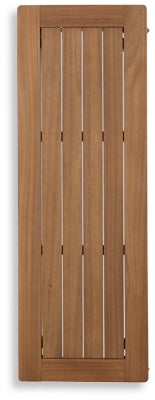 Ashley Janiyah Light Brown Outdoor Dining Bench