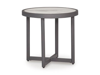 Ashley North Island Gray Outdoor End Table