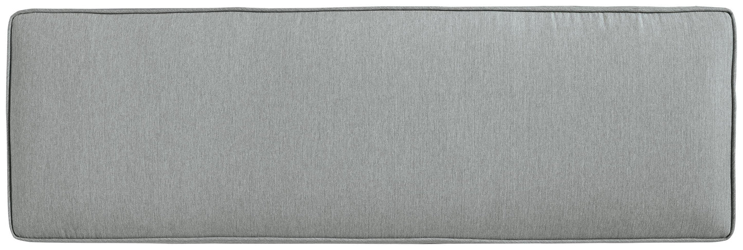 Ashley Elite Park Gray Outdoor Bench with Cushion