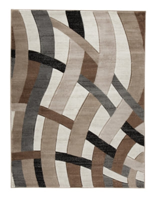 Ashley Jacinth Multi 6'6" x 9'6" Rug