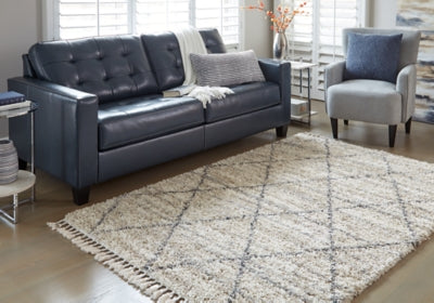 Ashley Abdalah Beige Gray 5' x 7' Rug