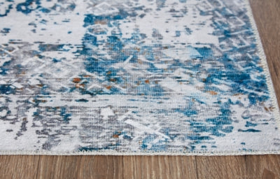 Ashley Garyard Multi 5' x 7' Washable Rug