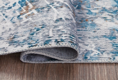 Ashley Garyard Multi 5' x 7' Washable Rug