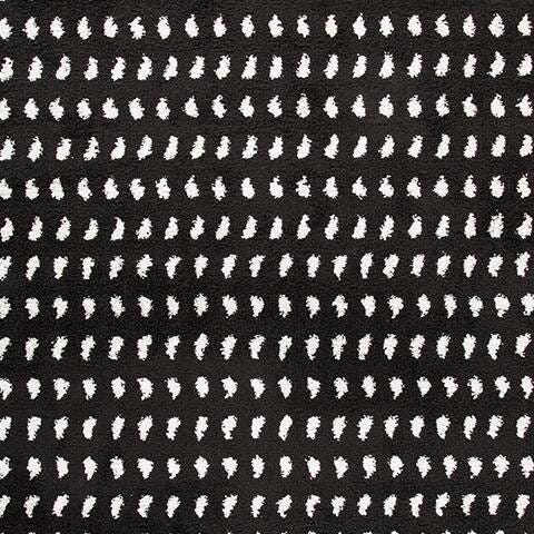 Ashley Minston Black White 5' x 7' Rug