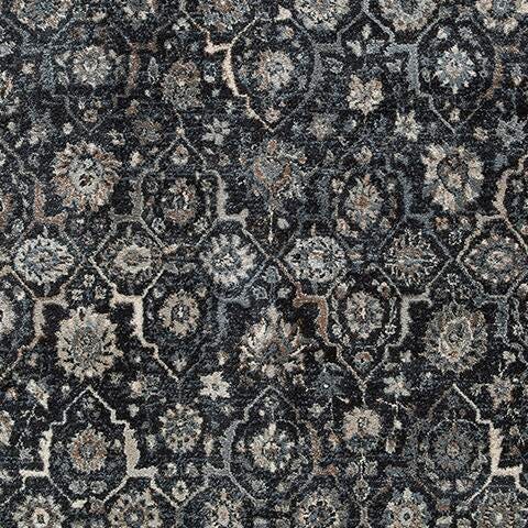 Ashley Hilcott Blue Cream Brown 7'10" x 10'6" Rug