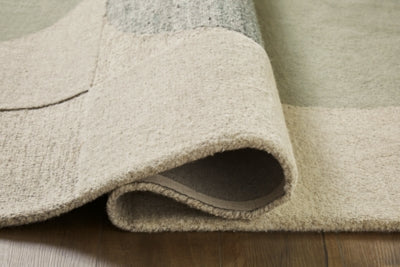 Ashley Dallane Linen Blue Green 8' x 10' Rug