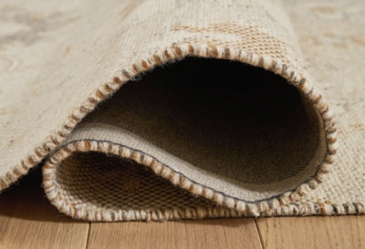 Ashley Calkin Linen Gray Caramel 8' x 10' Rug