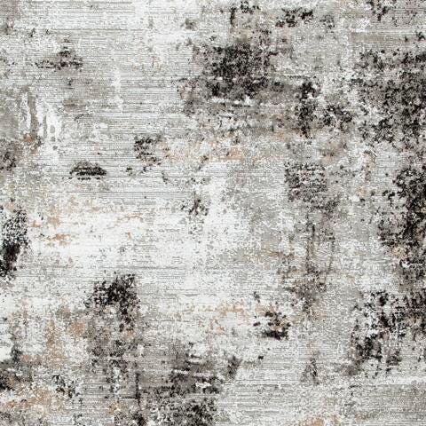 Ashley Langwell Black Gray White 5' x 7' Rug