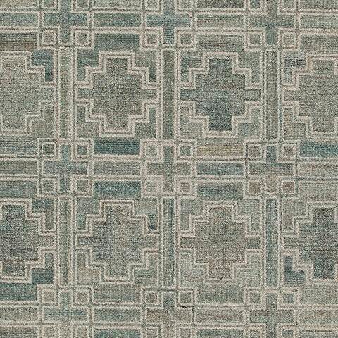 Ashley Jossland Green Ivory 5' x 7' Rug