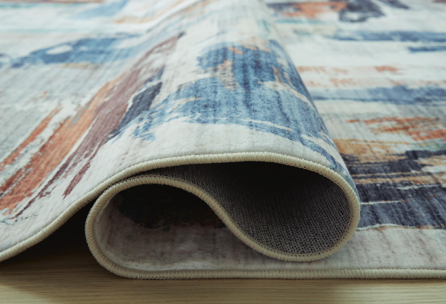 Ashley Hessland Multi 8' x 10' Washable Rug