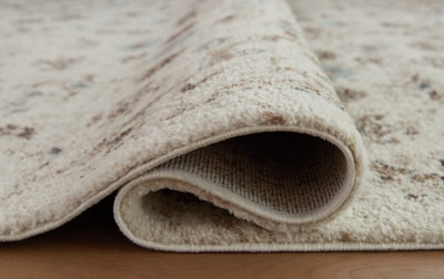 Ashley Jossler Ivory Brown Teal 8' x 10' Rug