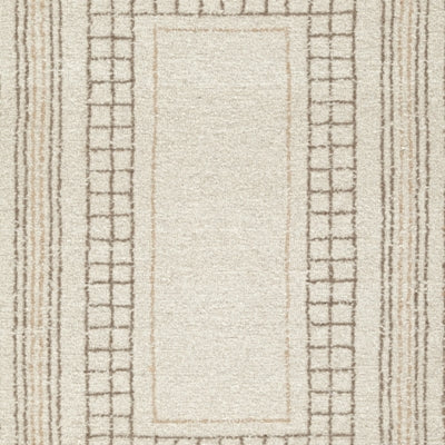 Ashley Idaman Taupe Brown Medium Rug