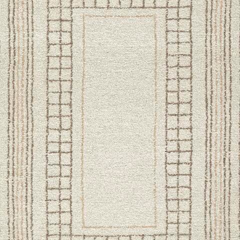 Ashley Idaman Taupe Brown Medium Rug