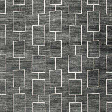 Ashley Elderland Black Gray Washable 7'6" x 9'6" Area Rug