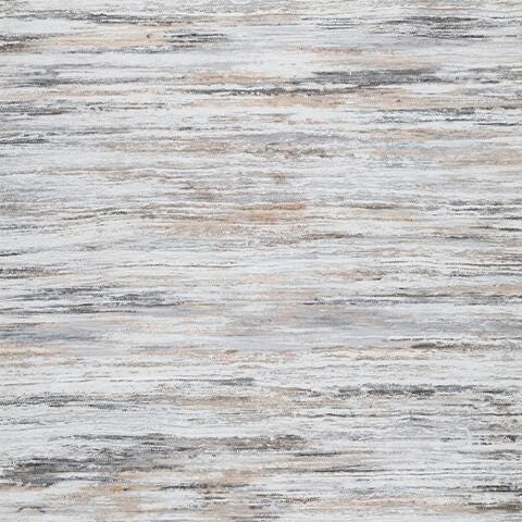 Ashley Nace Gray Brown White 5' x 7' Memory Foam Area Rug