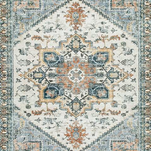 Ashley Wallney Multi 7'6" X 9'6" Memory Foam Area Rug