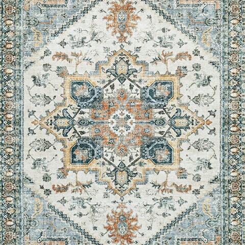 Ashley Wallney Multi 5' x 7' Memory Foam Area Rug