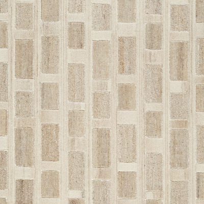 Ashley Lisgrove Tan Brown White 5' x 7' Area Rug