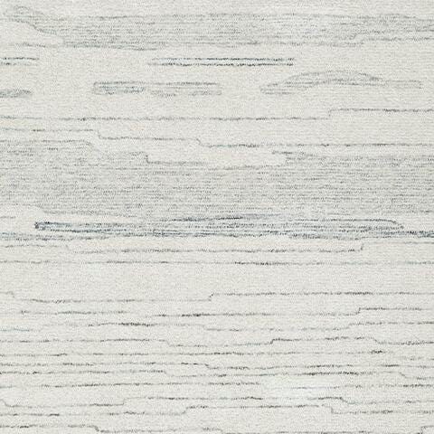 Ashley Genemost Ivory Blue 5' x 7' Area Rug