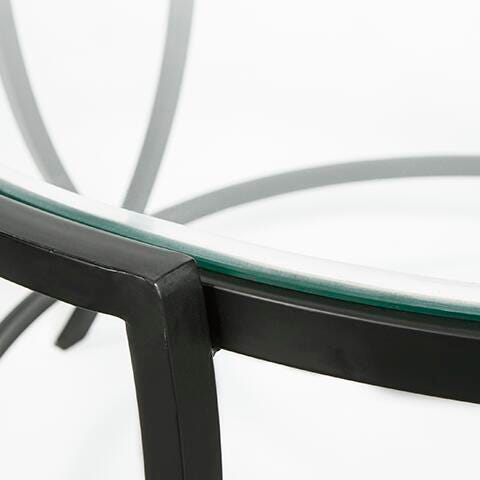 Ashley Tarrin Black Table (Set of 3)