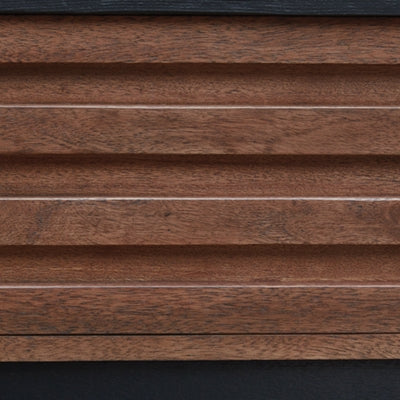 Ashley Kallari Warm Brown Black Lift-Top Coffee Table