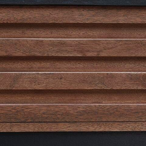 Ashley Kallari Warm Brown Black Lift-Top Coffee Table
