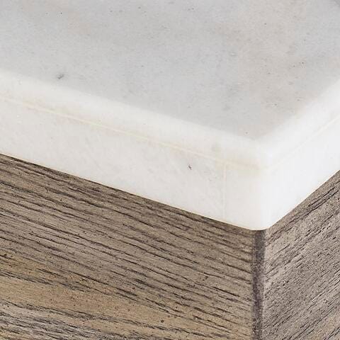 Ashley Loyaska Brown Ivory End Table