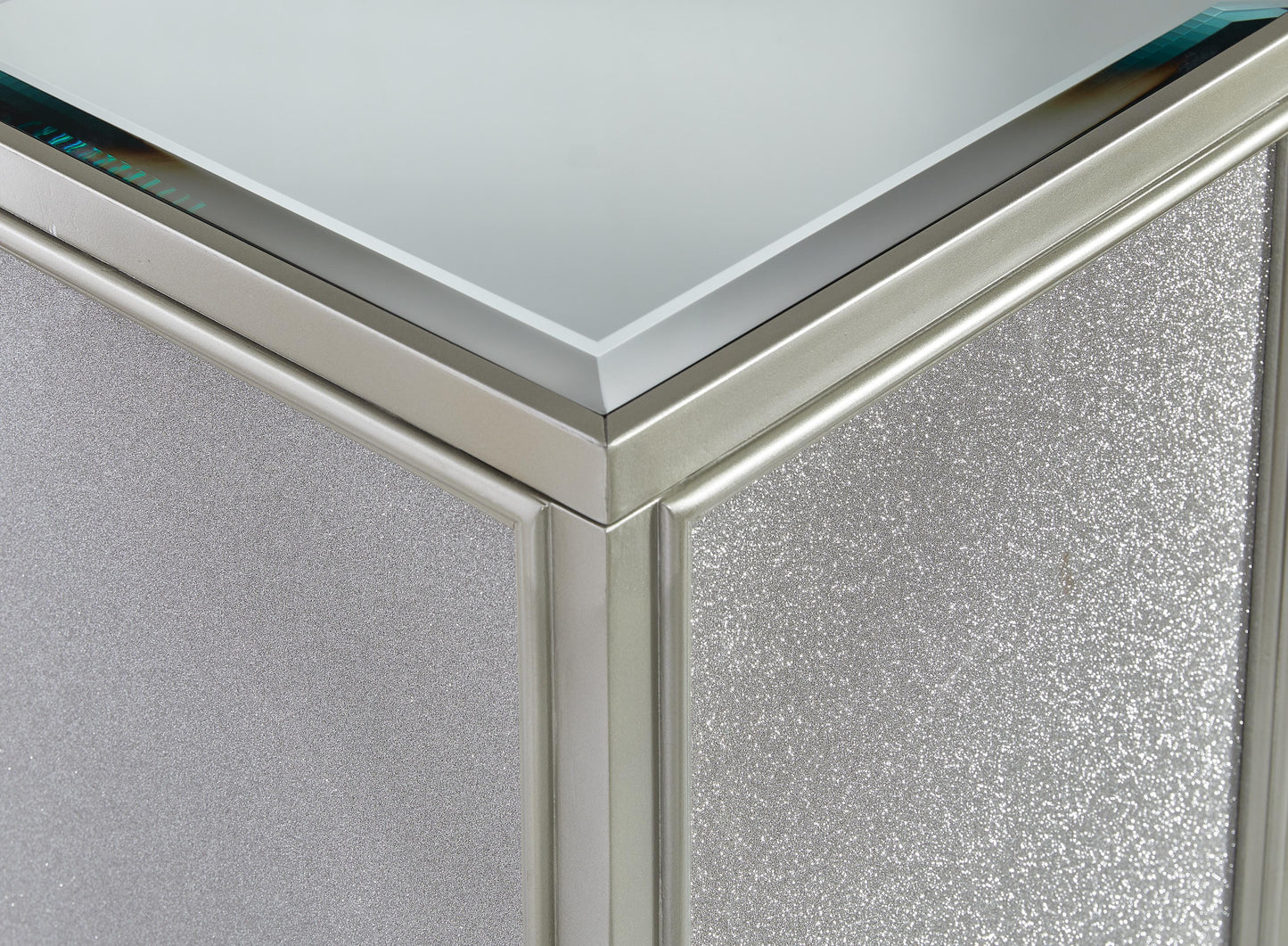 Ashley Traleena Silver Finish Nesting End Table (Set of 2)