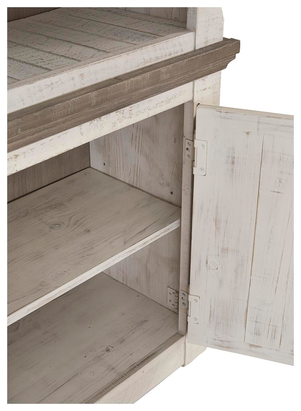Ashley Havalance Two-tone Right Pier Cabinet