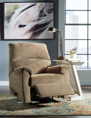Ashley Nerviano Mocha Recliner