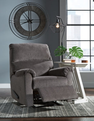 Ashley Nerviano Gray Recliner