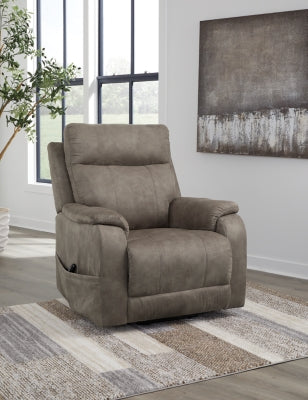 Ashley Crestmeade Fossil Power Lift Recliner