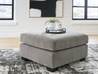 Ashley Lanelly Alloy Oversized Accent Ottoman