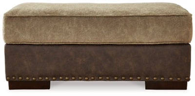 Ashley Alesbury Chocolate Ottoman