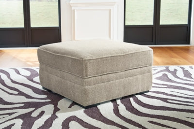 Benchcraft Calnita Sisal Ottoman With Storage