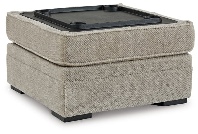 Benchcraft Calnita Sisal Ottoman With Storage